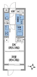 ラヴィエール戸越公園の物件間取画像